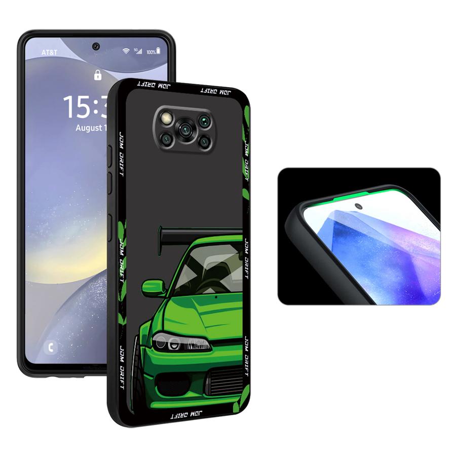 Funda Phone Cover Case for Xiaomi Poco F8 C50 X7 X3 X4 X5 Pro C71 F3 M5 M7 Pro M3 M4 C75 F1 C61 Super Car