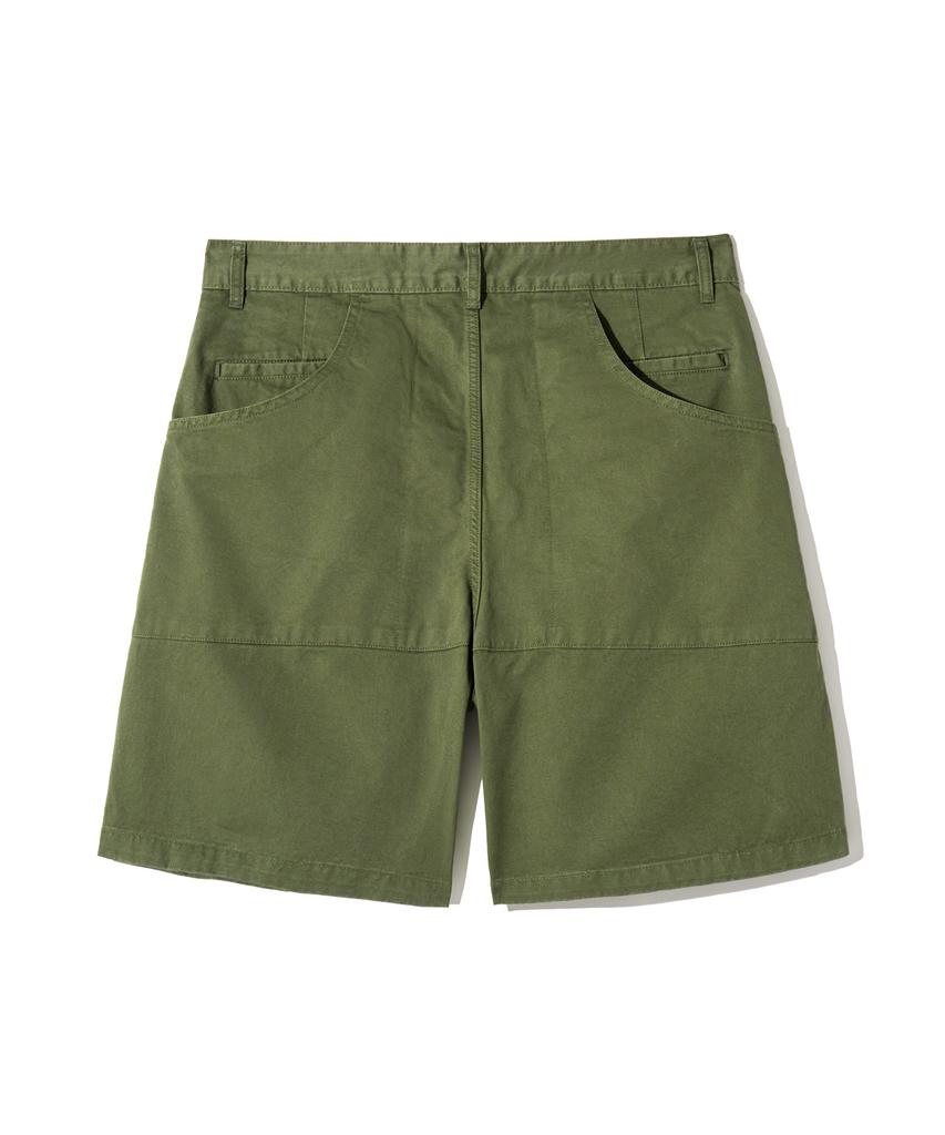 ANNOT Washed Office Hiker Shorts Olive