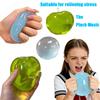 Apple Shaped Stress Relieving Ball, Slow Rebound Pinch Ball, Children's and Adult Stress Relieving Toy, ADHD Soothing Toy