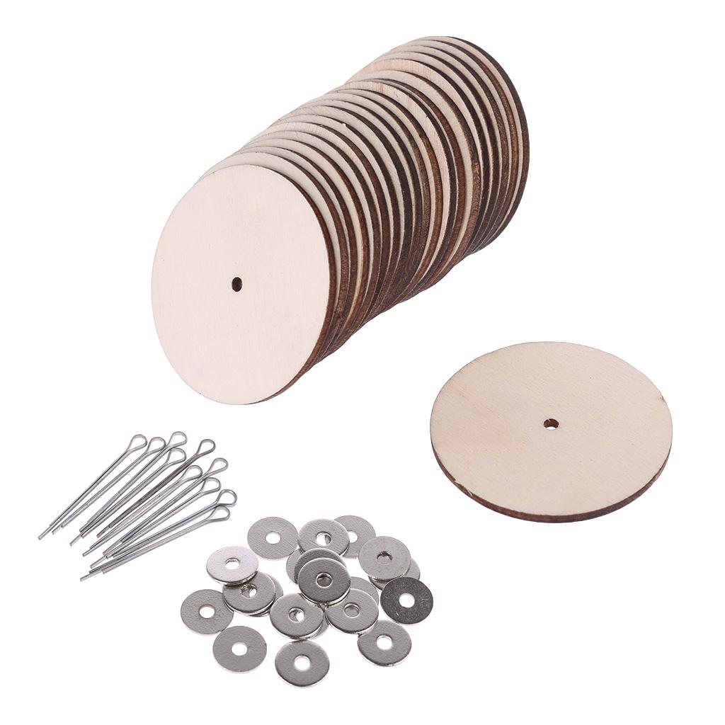 10 Sets Wood Joints Connectors for Handmade Bear Children Kids Toy DIY Scrapbooking Manual Handi