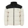 Mens Colour Block Corduroy Quilted Puffer Jacket