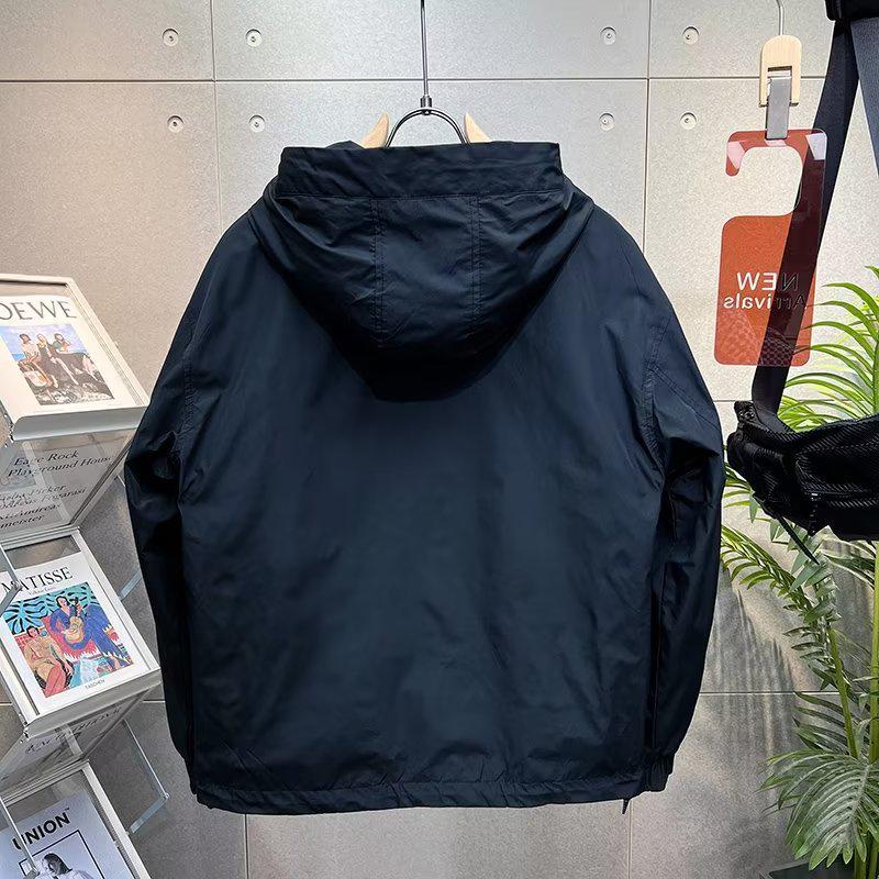 Men's Versatile Spring Hooded Workwear Jacket