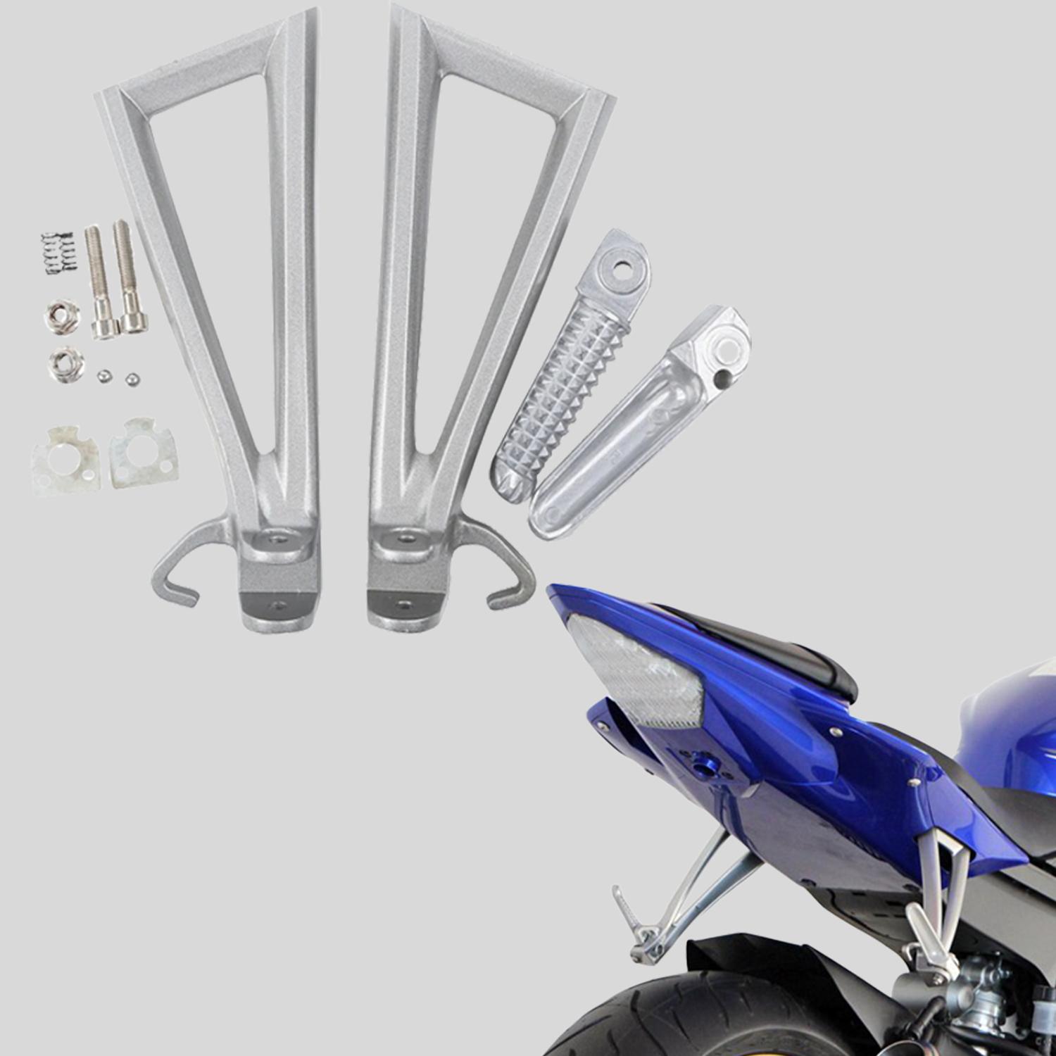 

Подножки для заднего пассажира мотоцикла, комплекты кронштейнов для YAMAHA YZF R6 2006-2016