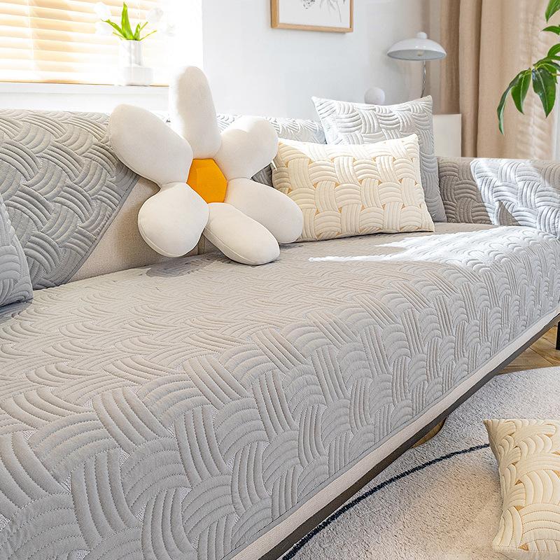 Japanese And Korean Sofa Cushions Are Universal In All Seasons, Simple Modern Seat Cushions, Non-Slip Sofa Covers, Backrest Covers, .