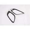 For Kia Seltos    Car Accessories ABS Chrome Rear Reflector Fog Light Lamp Cover Trim Bezel Frame Styling Garnish