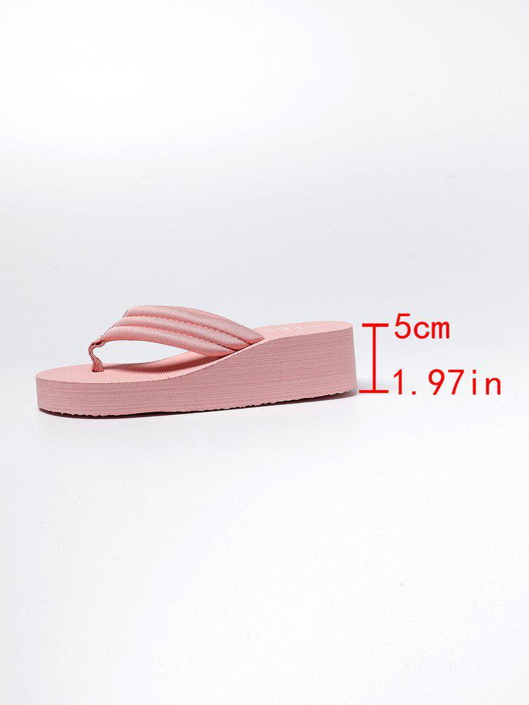 Women's Wedge Sandals: New Summer Large Size Cross-Border Flip-Flops