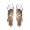 Women Flats Mary Jane Ballet Shoes Female Round Toe Glossy Leather Flats Female Dance Ballets Party Ball Bridal Wedding Shoes