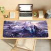 Spiel Genshin Impact Neuvillette Mauspads Computer Laptop Gummi Rutschfest Maismatte Mousepad Gamer Dekoration Schreibtischmatte