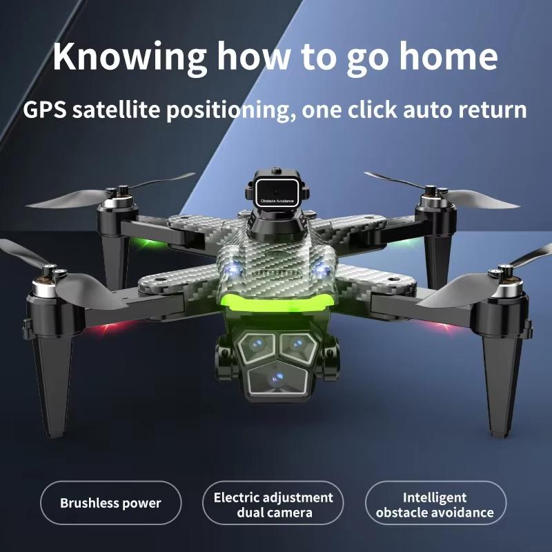 2025 New Original S196 GPS Drone 8K 5G WIFI FPV Professional HD Aerial Photography ESC Dual Camera Brushless Obstacle Avoidance Quadcopter 8000M