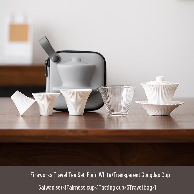 Portable Ceramic Travel Tea Set