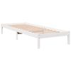 Vidaxl Dłuższe Łóżko Bez Materaca, 90X210 Cm, Lite Drewno Sosnowe