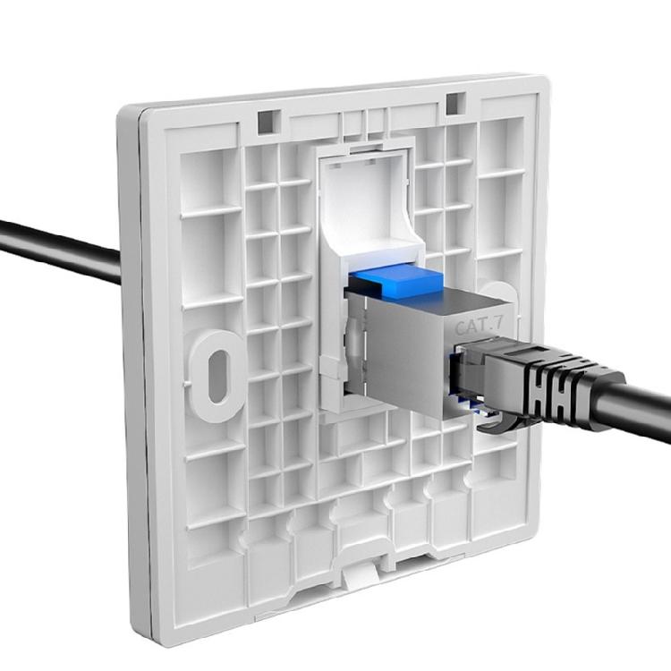 Industrial RJ45 Shielded Coupler 10Gbps Networking Connectors LAN Adapter For Reliable Signal Transmission And Durability