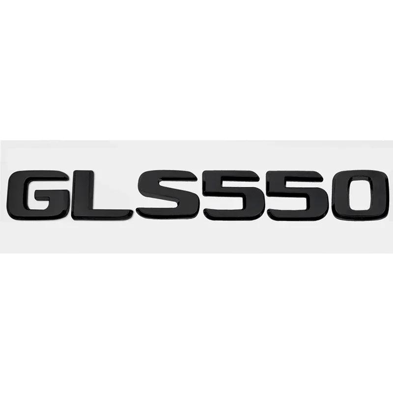 Car Digital Alphabet Trunk Emblem Badge Decal for Mercedes Benz GLS200 GLS250 GLS260 GLS300 GLS320 GLS350 GLS500 GLS550 GLS600