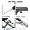Automatic Chain Nail Gun Adapter Power Drill Attachment With Screws Woodworking Tool Auto Feed