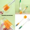 2Pieces MultiFunctional Cup Scrubber Brush Long Handle Dish Cup Brush for Feeding Bottle Mug Cup Cleaning Kitchen Tool