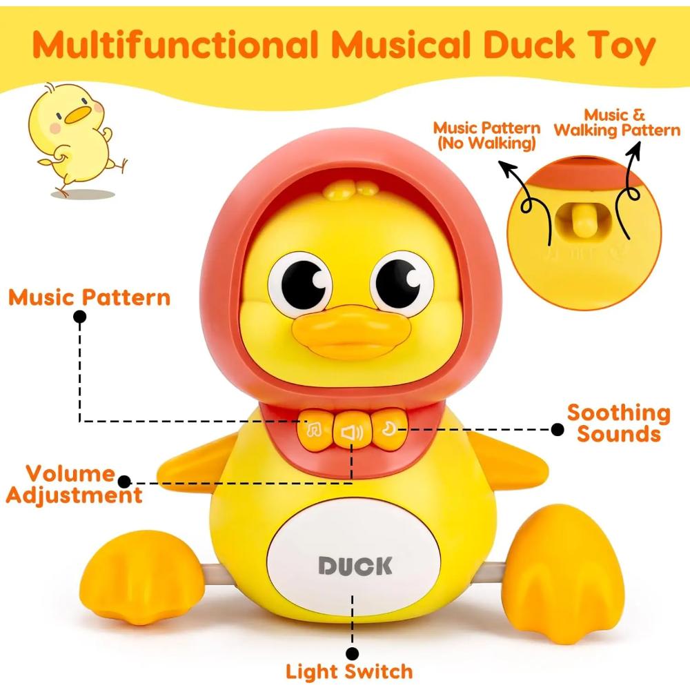 Baby Crawling Toys with Music Early Learning Development Interactive Walking Toy  Infant Learn To Walk for Girls Boys Christmas