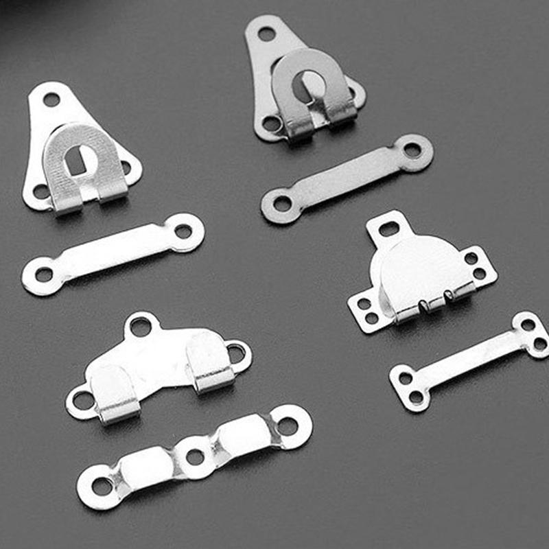 10 Set Metal Pantolon Takım Elbise Pantolon Kanca Düğme Etek Pantolon Giysi Görünmez Kanca Kendin Yap Pantolon Ayar Tokası Dikiş Aksesuarları
