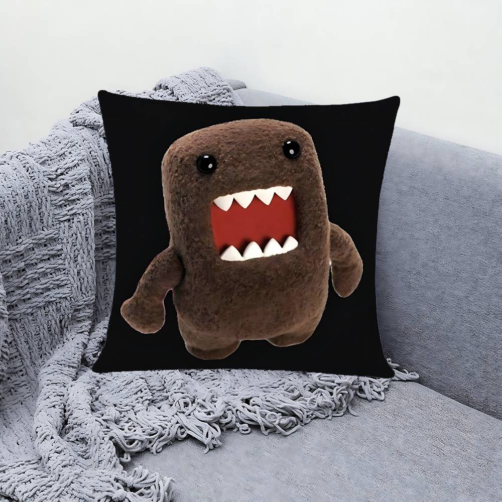 Cute D-domos (3) Pillow Case Cushion Cover Soft Cute Throw Pillow Case For Car Sofa Pillowcase Polyester With Zipper