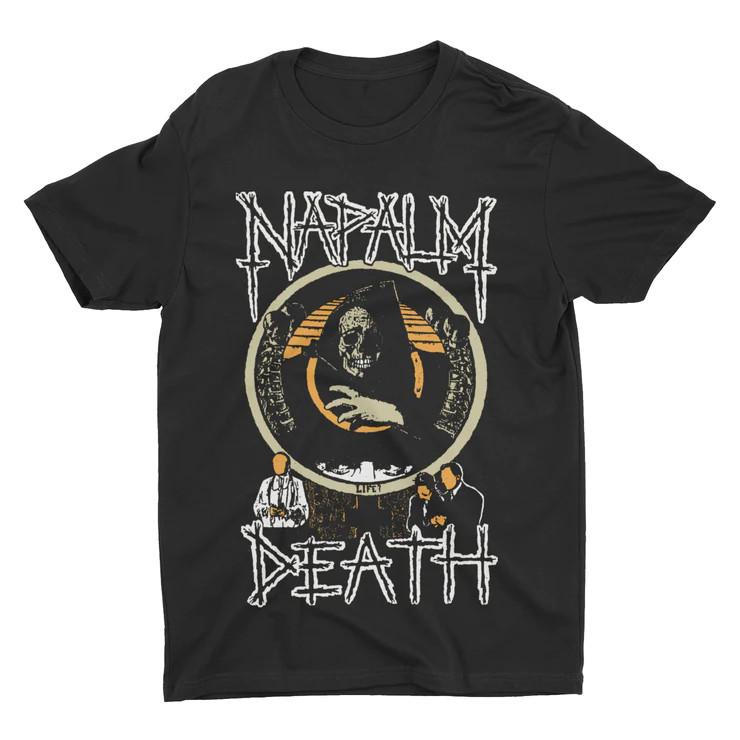 Vtg Napalm Death Music Band Heavy Cotton S-2345XL Unisex Black Shirt MM1448 S разноцветный