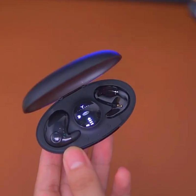 Invisible Sleep Wireless Earphone Noise Cancelling TWS Bluetooth 5.3 Headphones Hidden Earbuds IPX5 Waterproof Sports Headset