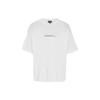 EMPORIO ARMANI T Shirts Men's White Crew Neck Moderate Straight Fit 6RST9AS-JM1Z1-U1AX
