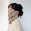 Versatile Winter Hanging Ear Mask Scarf Warm Windproof Face Mask Neck Protection For Women Outdoor Sports Headscarf