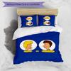 3pcs Funny B-Beavis and Butt-Head pattern bedding set duvet cover set includes duvet cover &pillowcases, perfect all season bedroom decoration & gift