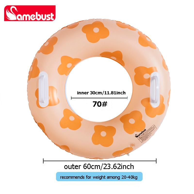 Camebust Thickened Swimming Ring Panda Dinosaur Kids Swimming Ring Universal Inflatable Adult Beginner Inflatable Tubes