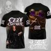 Rock Ozzy Osbourne Band 3d Print T-shirt Men Women Fashion Hip Hop Short Sleeve Oversized Sports O-Neck Men Tops Tees