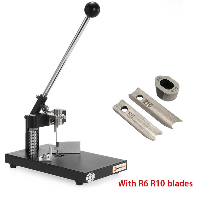 

R6 R10 Heavy Duty Corner Die Cutter Printing Packaging Industry Paper Holding Device Corner Rounder Cutter Machine
