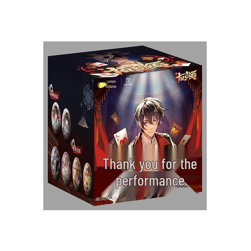 Ten Days of the End - Curtain Call Series Anime Badge Blind Box