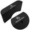 1PC PU Leather Car Tissue Box Hanging Ford Badge Paper Towel Bag Storage Stickers For Mercedes Benz A B C E S AMG CLA CLK GLA