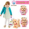 JoyGrow Pretend Play Set, Walk with Your Dog, Moving Plush Toy with Sound, Robot Dog, Pet Care Kit, Doctor Play Toy, Feeding, Educational Toy, Develop