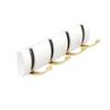 Foldable No-Drill Wall-Mounted Invisible Coat Hook for Dressing Room or Door