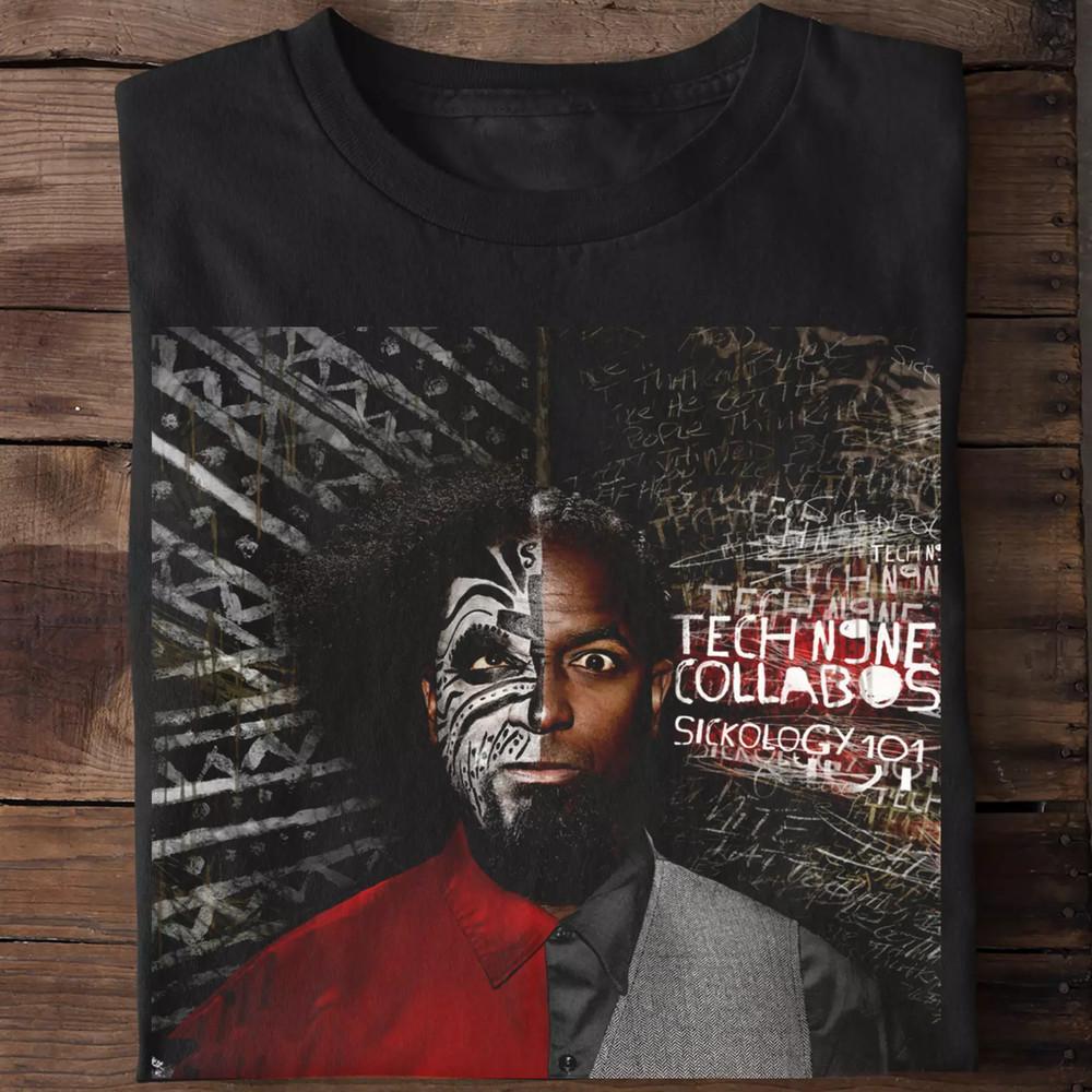 Tech N9ne Special Effects Album Black Cotton T Shirt Full Size S-5XL Unisex T-Shirt XXXXL