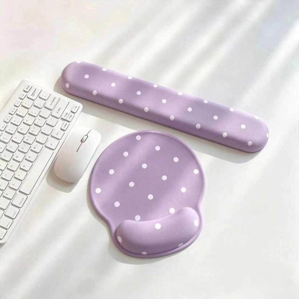 Memory Foam Keyboard Wrist Rest Non Slip Base Wrist Rest Support  for Workspaces