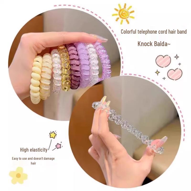Koreanische Hochwertige Frische Sommer Haarring Krawatte