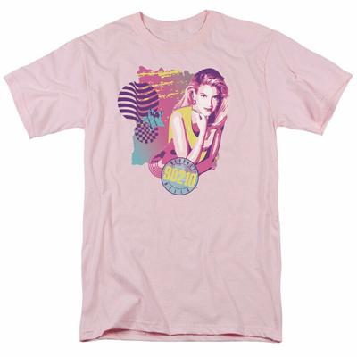 26 Beverly Hills 90210 Donna T-Shirt Herren Lizenziert Klassisch Merchandise Hellrosa Unisex T-Shirt