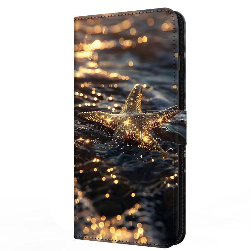 For Samsung A16 Magnetic Wallet Shell Relief Capa Leather Case Protector Book Flip Cover Galaxy A06 A56 A26 A36 A 16 06 56 36 26