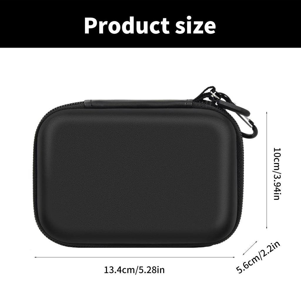 Carrying Case for MIYOO Mini Plus EVA Carrying Case for Game Player Lightweight Waterproof Full Protections