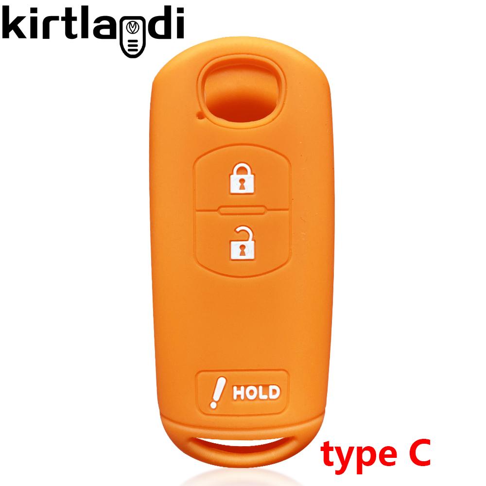 Silicone Car Cover Key Case Skin for Mazda 2 5 3 6 CX-3 CX-5 CX-7 CX-8 CX-9 Mazda3 Mazda6 Sch5 Demio X5 Holder 3 4 Button Remote