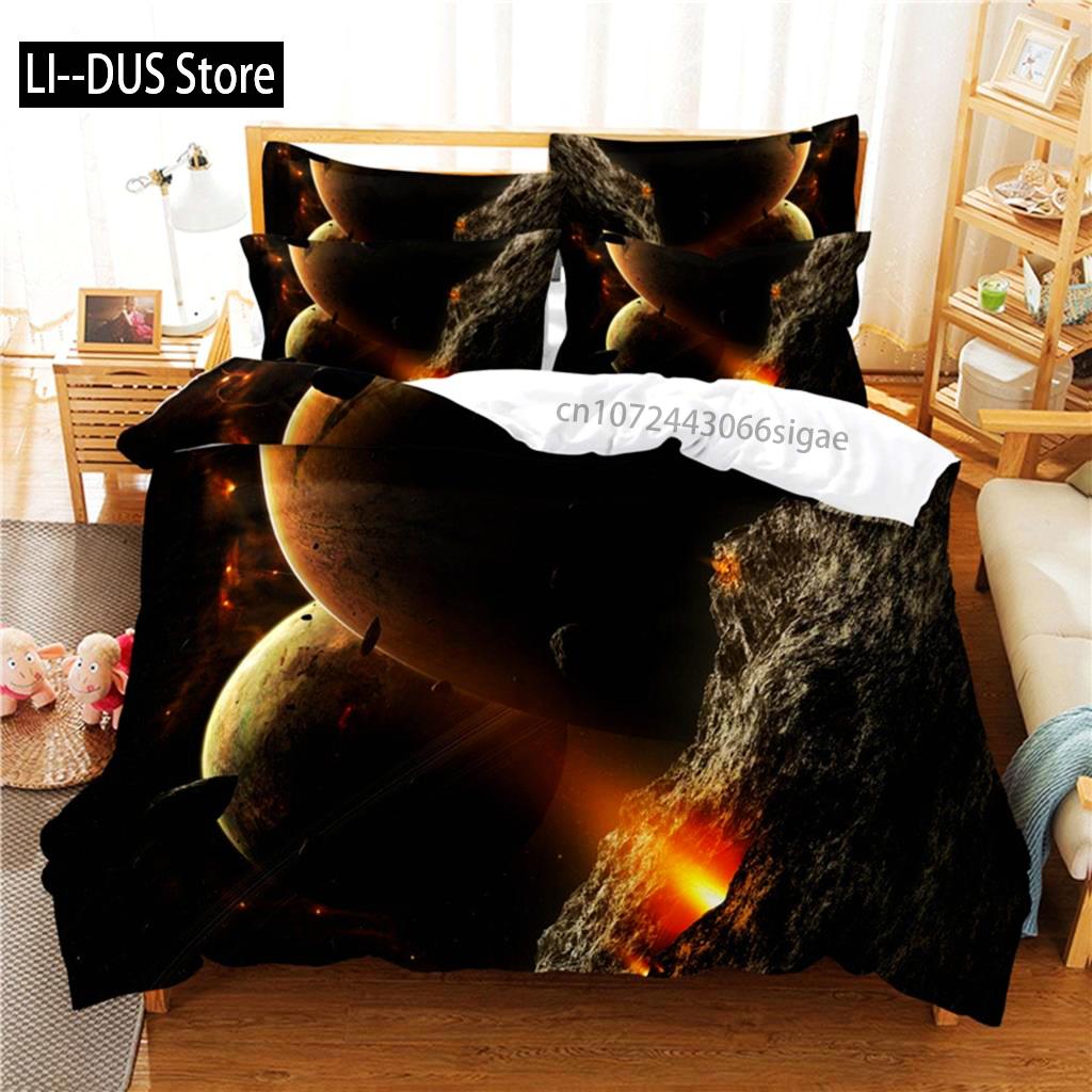 Earth Bedding Set Duvet Cover Set 3d Bedding Digital Printing Queen Size Bedding Set Fashion Design