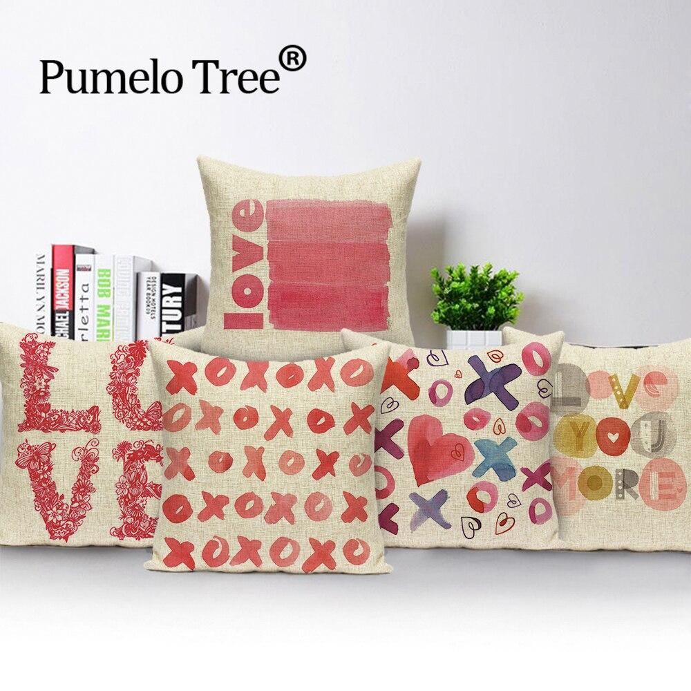 heart shaped pillow case