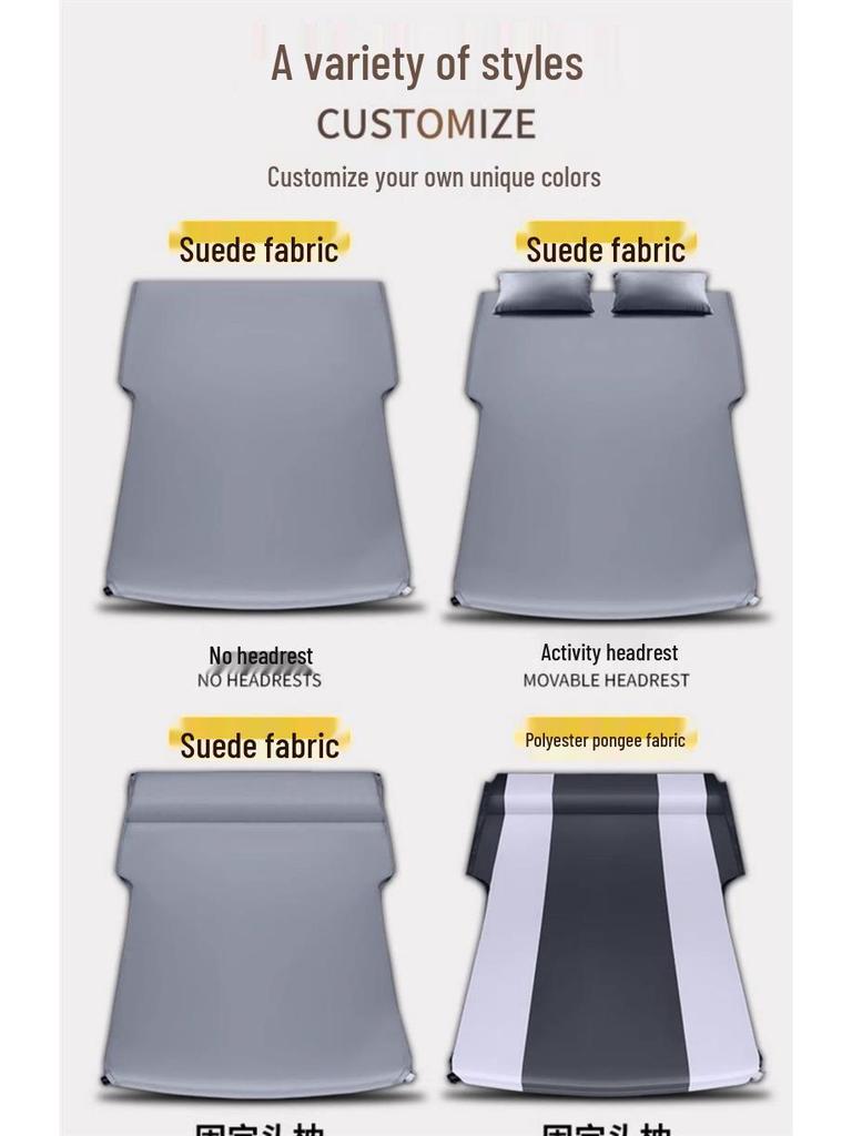 BMW X5 Luftmadrass för Baksätet - Uppblåsbar Bilbädd för Bagageutrymme eller Camping