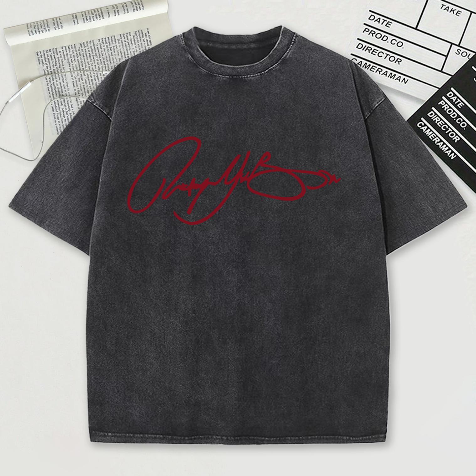 

Красные Художественные Буквы Принт Выстиранные Мужские Футболки Спортивная Повседневная Футболка Летняя Спортивная Модная Одежда Хлопок Оверсайз Унисекс Топ 3XL