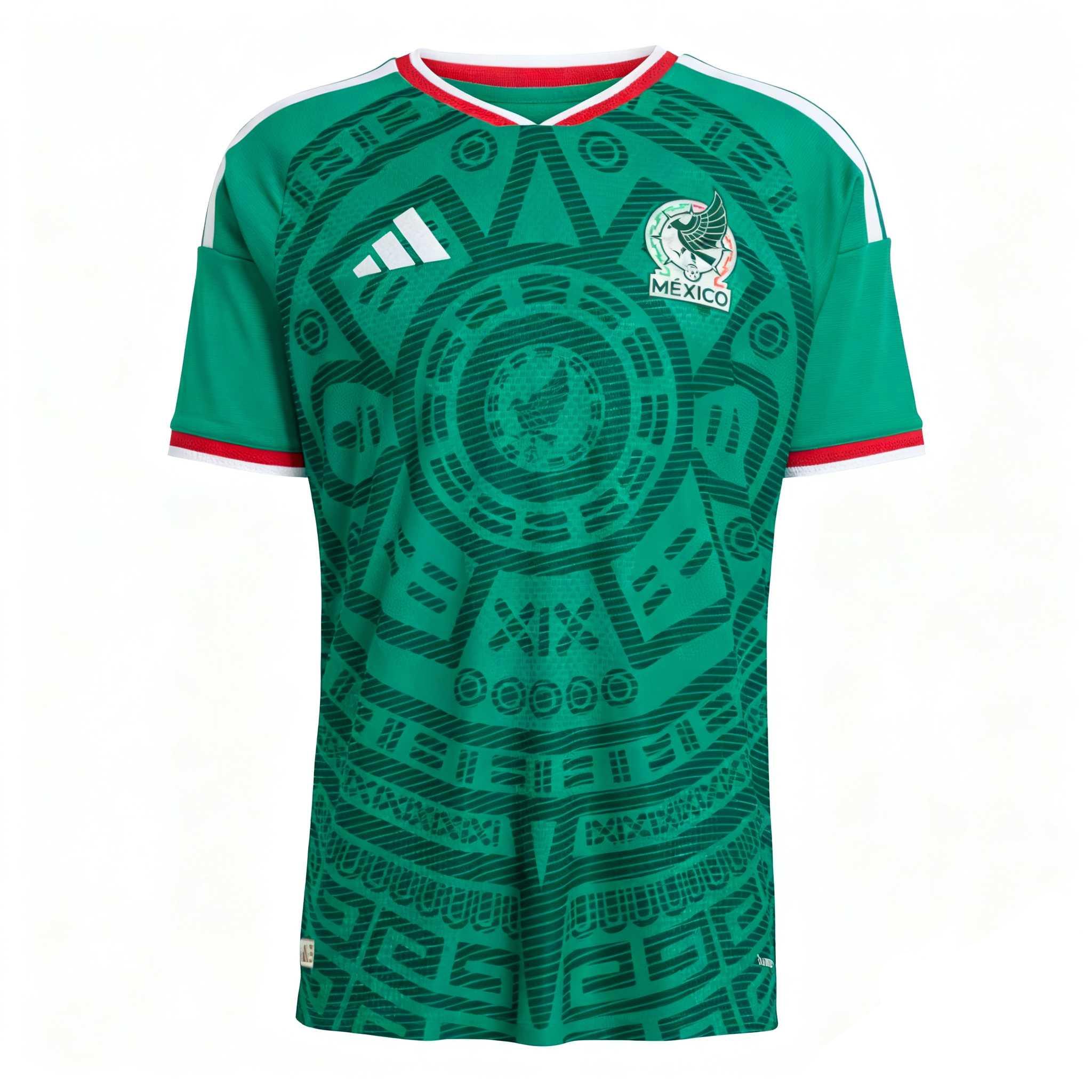 

Adidas Mexico National Team 26 Home Skin-Friendly Versatile Soccer Jersey Men jerseys JL8540 M