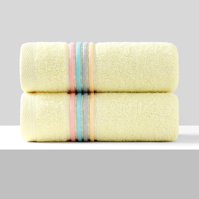 Thickened Soft Absorbent Cotton-Poly Face Towel - Gift for Home Use