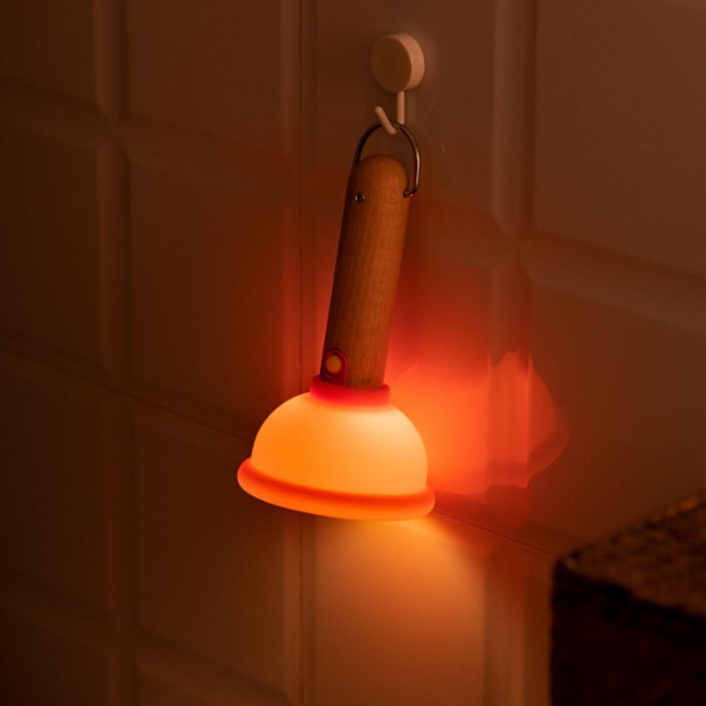USB Rechargeable Mini Night Light Waterproof Design Creative Night Light  Bedside Lighting