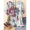 Women's Top Loose Crew Neck Short Sleeve Comfortable T-Shirts Women’s