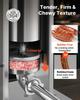 Manual Sausage Stuffer, 11 LBS / 5 L Vertical Meat Stuffer, Dual-Speed Sausage Casing Meat Filling Machine, Stainless Steel Heavy Duty Filler with 5